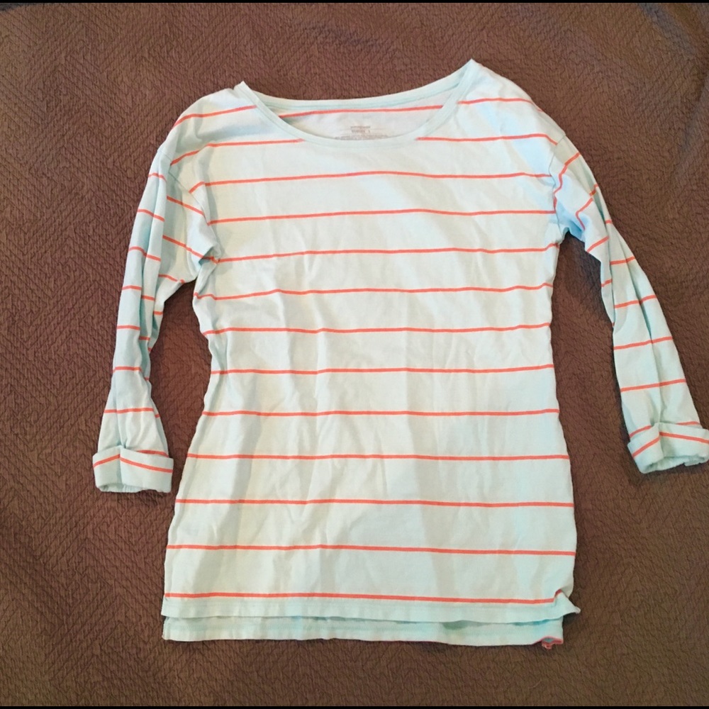 Patagonia Organic Cotton Striped Tee Small